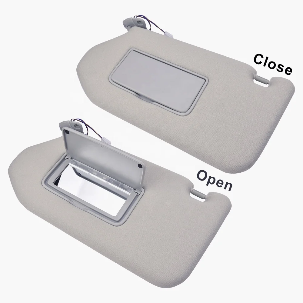 New Driver Sun Visor For 2013-2018 Nissan Pathfinder 2014-17 Infiniti QX60 With Lamp 96401-9PB0A 964009PB0A