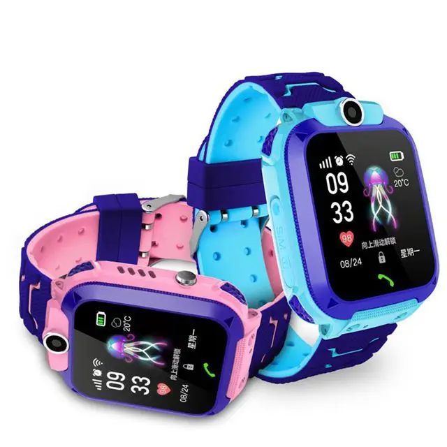 Smart Watch For Kids Gps Oem Custom 4G Touch Screen Support Sim Card Ios Android Phone Smartwatch Camera Smart Watch Children