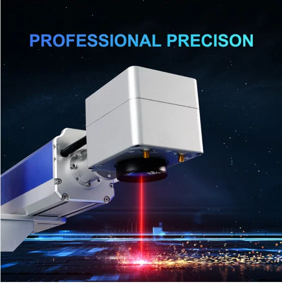 Diaotu 20w 30w 60w JPT M7 MOPA Split Type Color Fiber Laser Marking Machine Price Fiber Laser Engraver For Metal
