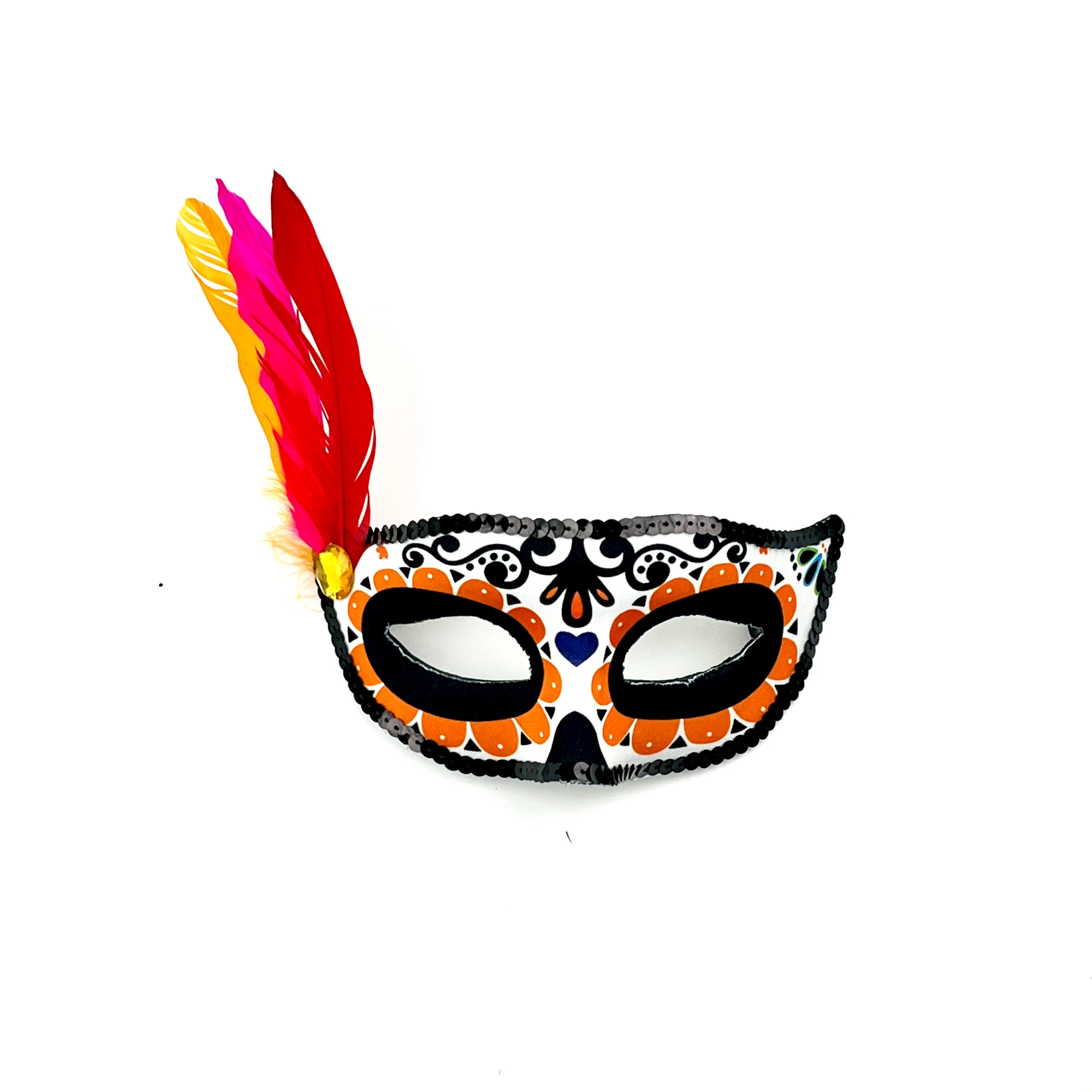 Scary Mask Day of The Dead Skull-like Mexican Festival Costume Halloween Day of The Dead Party Masks