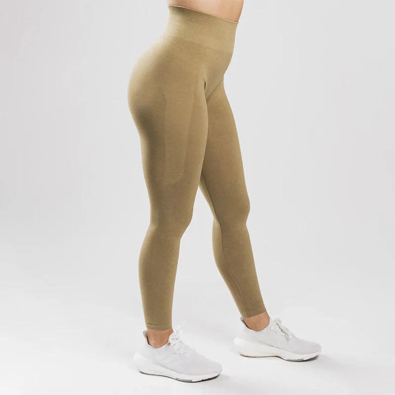 New Style Seamless Sports Leggings Fitness Pants High Waist Tummy Compression Leggings For Women