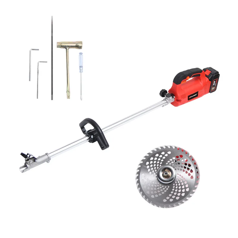 Landtop Portable Line Machine Lithium Grass Cutter Trimmer Head Electric Function Of Battery Brush Cutter for Grass