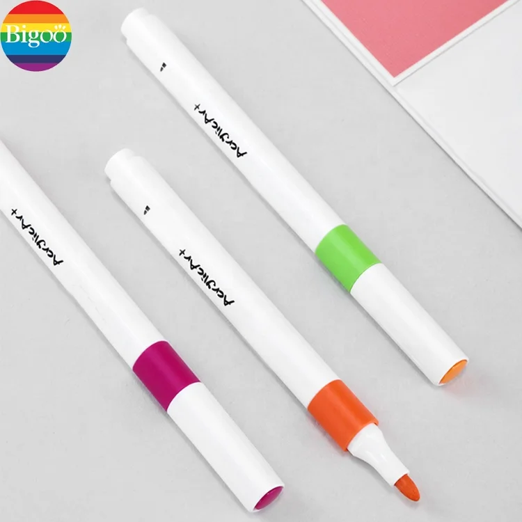 Customized 12/18/24/36/48 colors marker acrylic art paint markers pen for art drawing supply in all surface