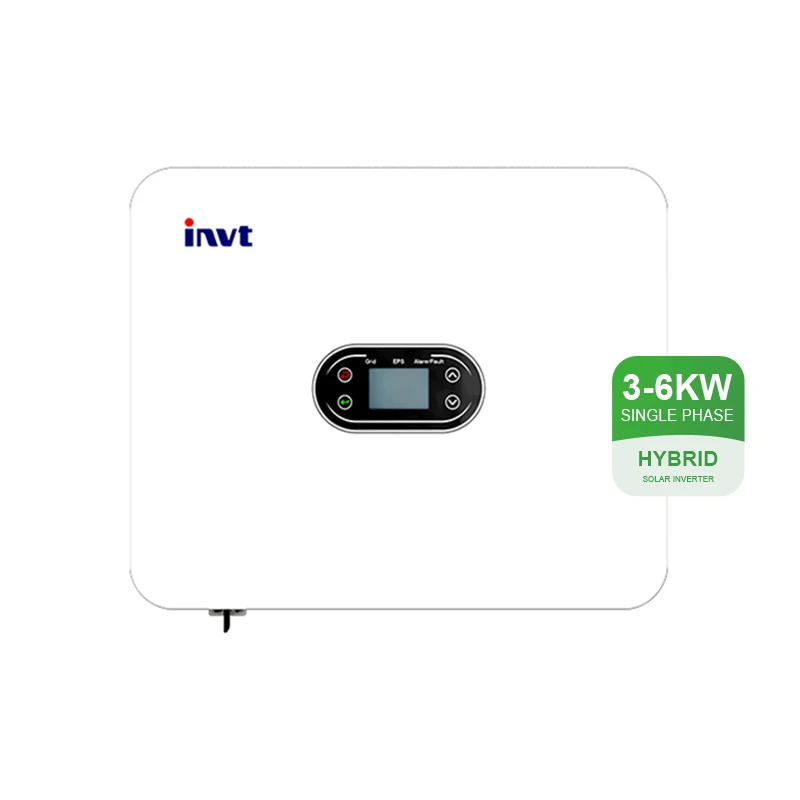 Invt XD6KTL Single Phase Hybrid Inverter  3kw 3.6kw 4kw 5kw 6kw Solar Inverter 2 MPPTs Support Outdoor Installation For Home Use