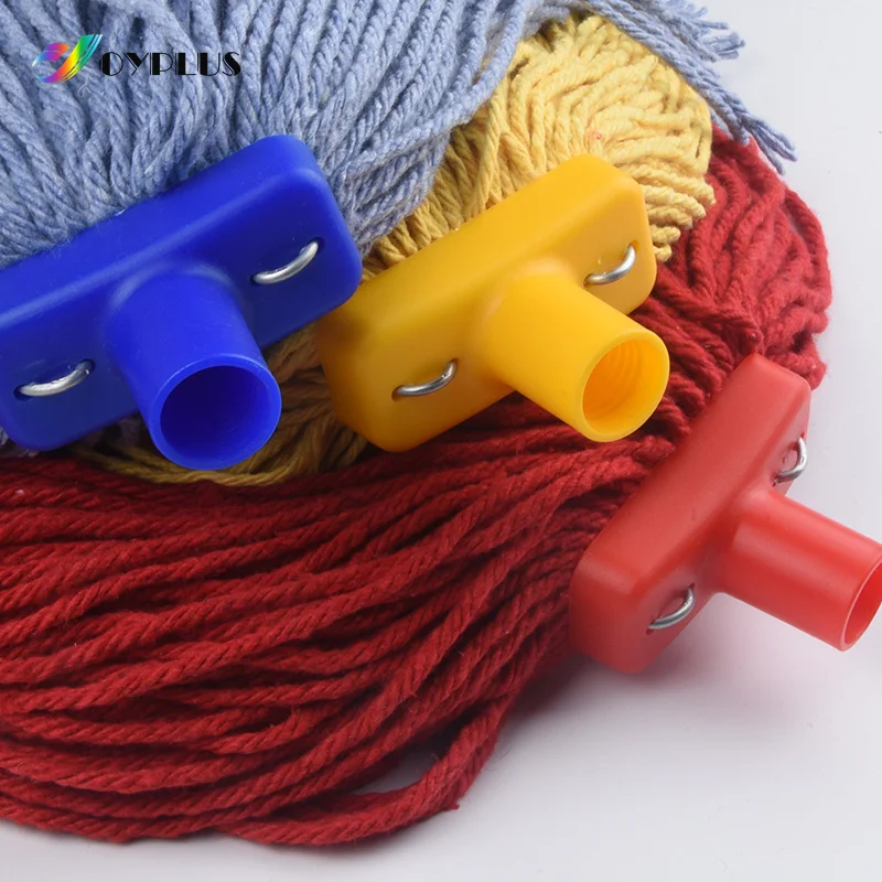 Commercial Replacement Looped String 400g Mop Refill Strip Cloth Wet Dry Microfiber Cleaning Yarn Cotton Mop Head