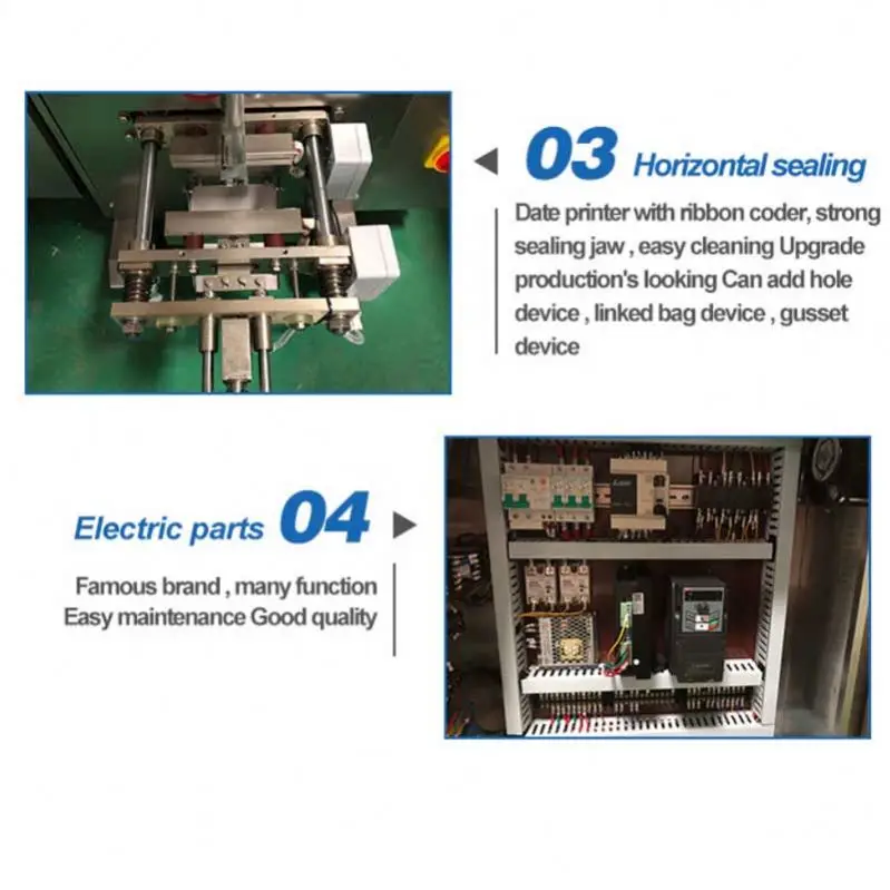 Multifunction vertical machine for packing potato chips