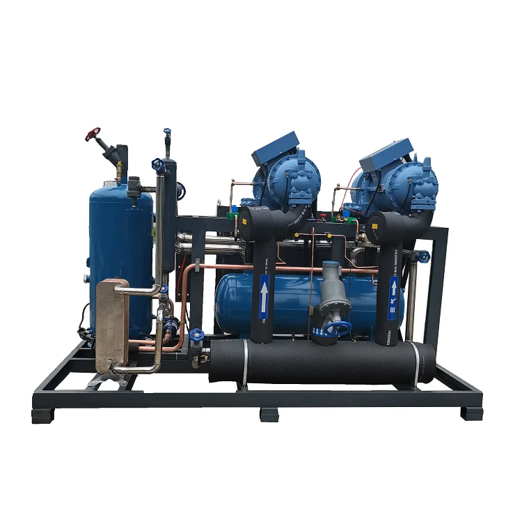 Refcomp Freezer Room Condenser Unit Compressor Screw Refrigeration Unit Air-cooled Condensing Units