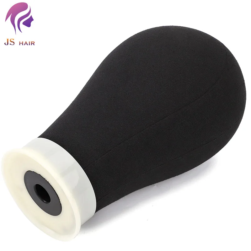 Cheap 21 22 23 24 25 inches Poly Canvas Block Head Mannequin Wig Stand For Styling Display Making Wigs