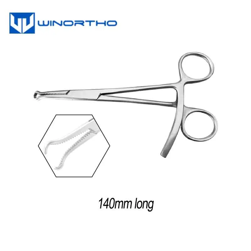 Small serrated bone holding forceps orthopedic instrument trauma  medical trauma kit Instrument Set Surgical set surgical tools