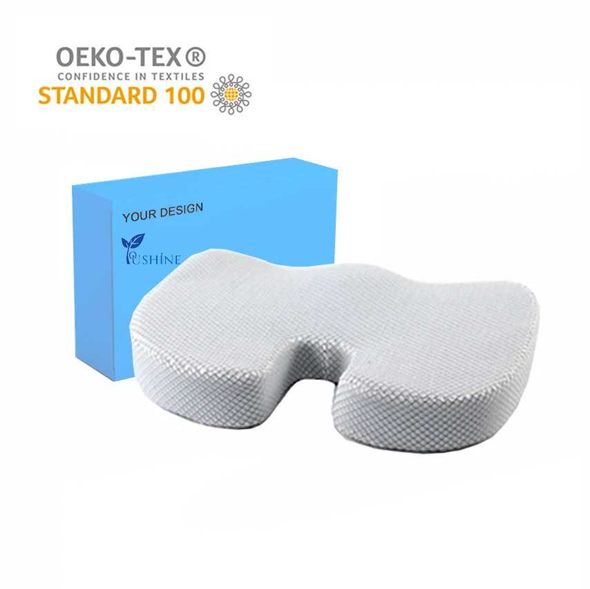 3D Air Mesh Soft Memory Foam Car Hard Chair Seat Cushion Summer Office Chair Cooling Seat Cushion