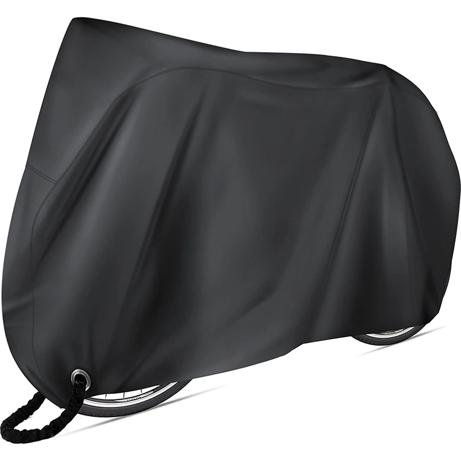 210D Oxford cloth with silver PU coating outdoor bike cover Waterproof UV protection bicycle cover