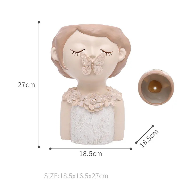 Nordic Ins Ceramic Vase Modern Girl Decoration Vase Household Flower Arrangement For Home Deco