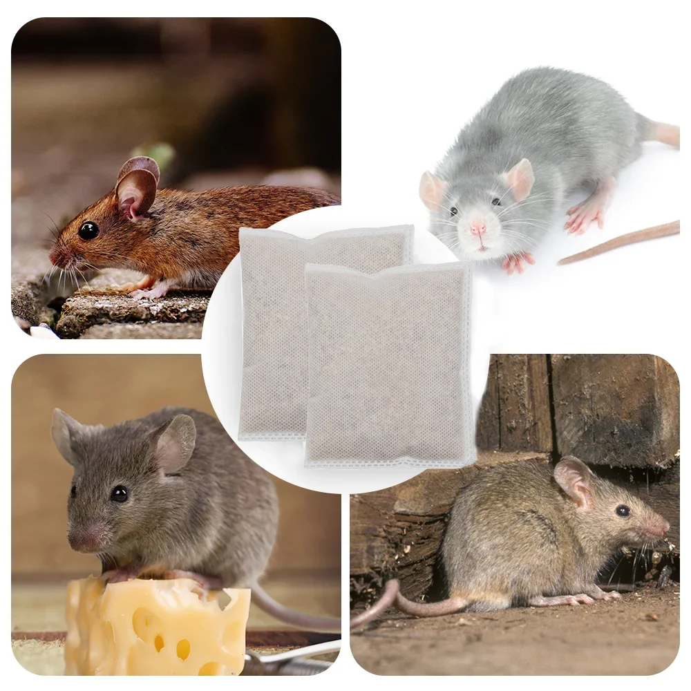 Natural safe Rat Repellent long lasting Strength Rodent Repelling Sachets Included Mouse bug Repellent for home