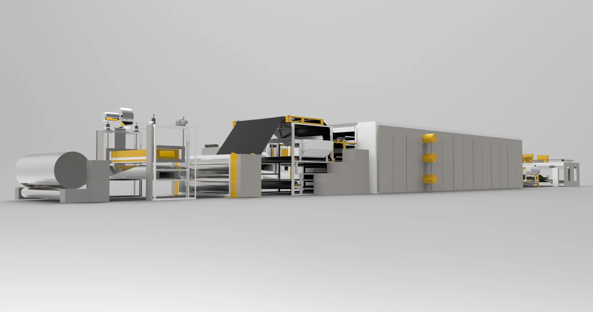 AL Nonwoven Needle punching production line for  mattress