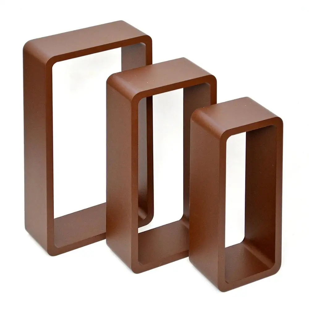 France Wall cube decorative wall corner wooden shelves with certificate