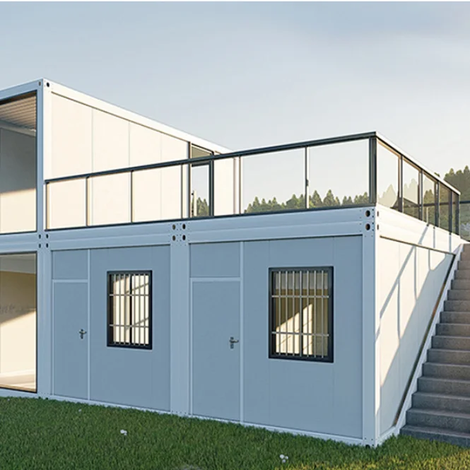 Factory Price Container House Small Prefab Houses Light Steel Prefabricated Modular Home