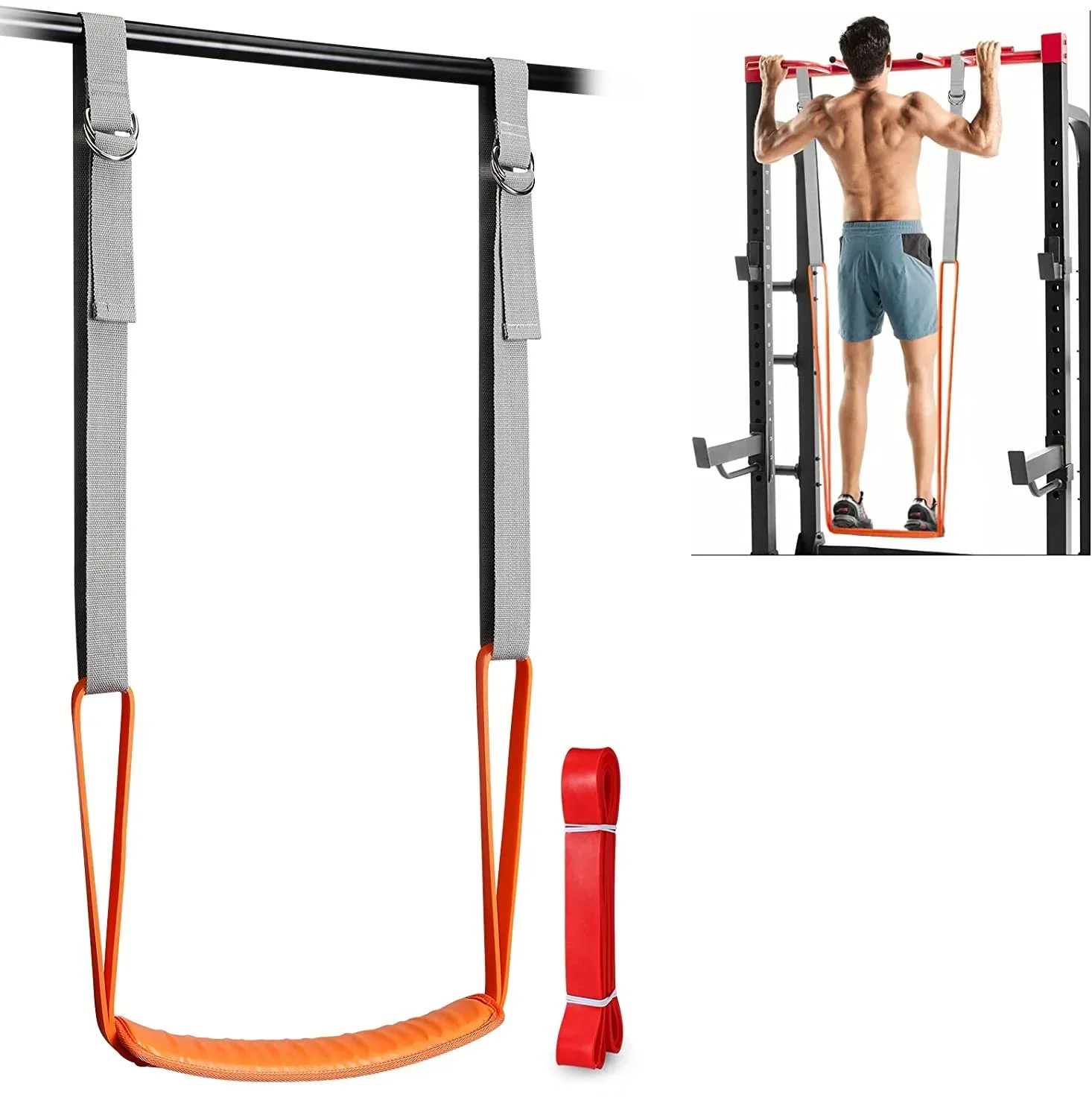 Pull Up Assistance Bands Set Resistance Strap for Pull Up Assist for Men Women Hanging Training Chin-up Workout Body Stretching