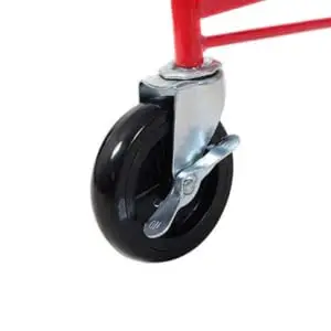  Panel Lift Hoist Jack Lifter Lockable Caster Wheel Adjustable Arm Foldable Construction Tool
