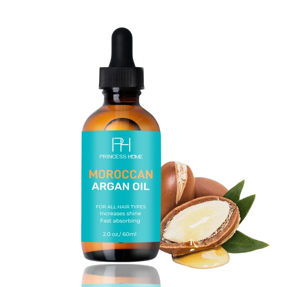 Wholesale Private Label Organic Hair Care Cosmetic Morocco Argan Oil 60ml