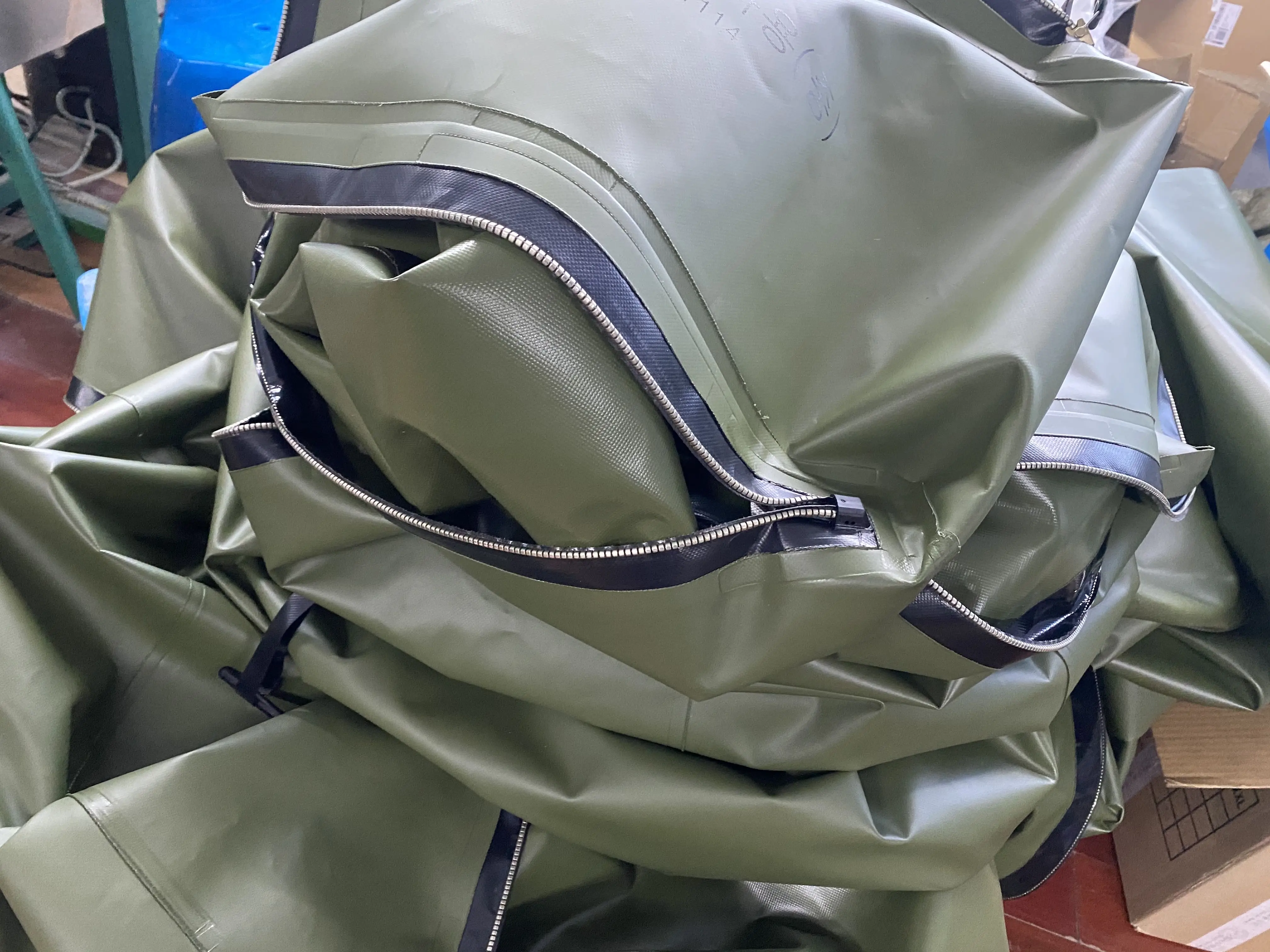 TOPAZ Heavy Duty Airtight Waterproof Flood Bag Equipment Protection Bag PVC Tarpaulin Valuables Protect Bag