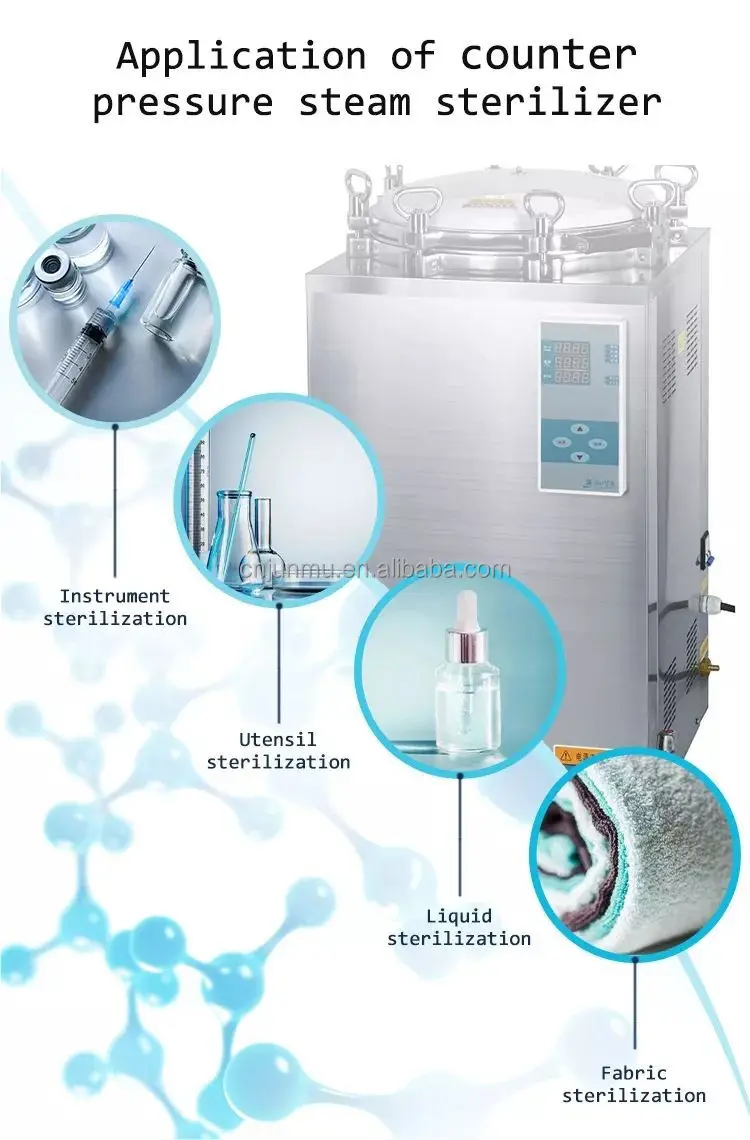 China Best Selling Special 150L 100L 50L Autoclave Sterilizer For Small Mushroom Farm