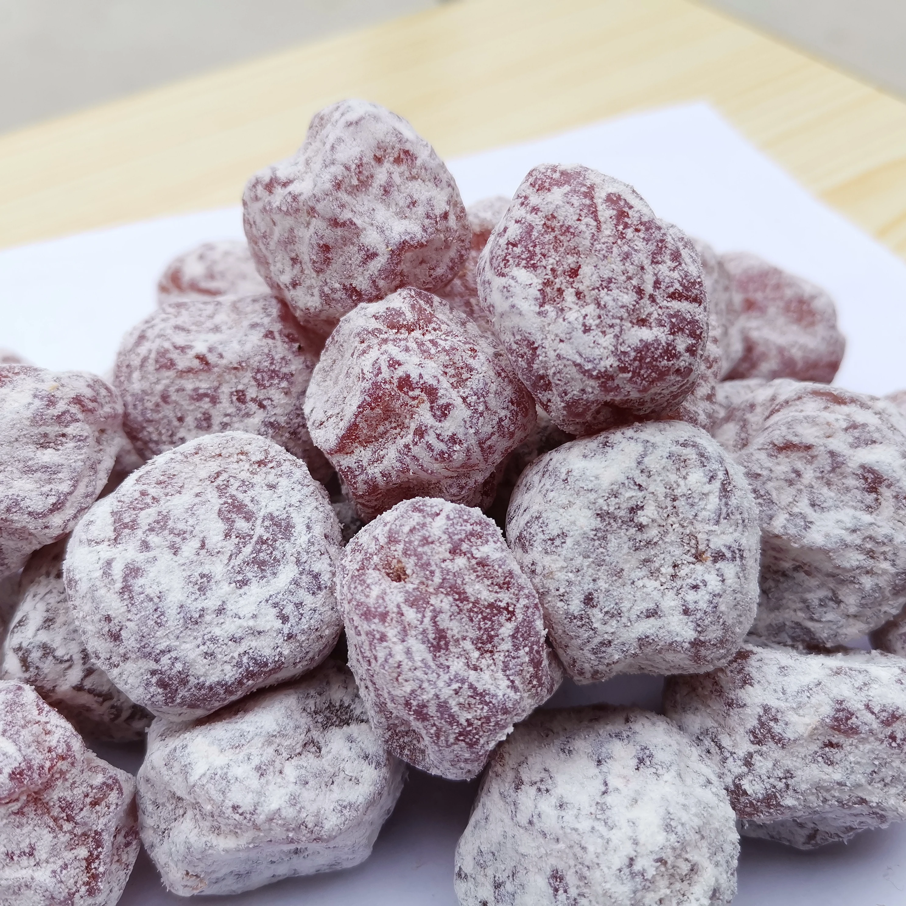 Китайская вкусная засахаренная Красная слива засахаренный чернослив розовая Слива
