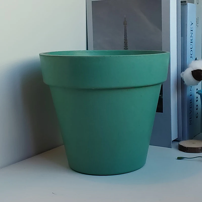Biodegradable Natural Bamboo Fiber Plant Flower Pot
