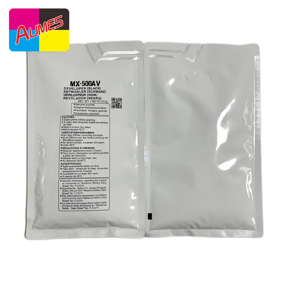MX500AV MX500 Original Quality Black Developer Powder MX-500AV MX-500 For Use In Sharp MX363 MX283 MX453 MX503 MX4528