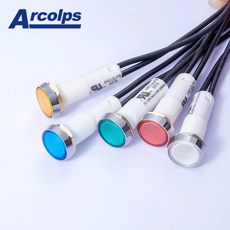 Arcolps Pa66 Red/amber/green/blue/clear Rgb Cycle Indicator Light