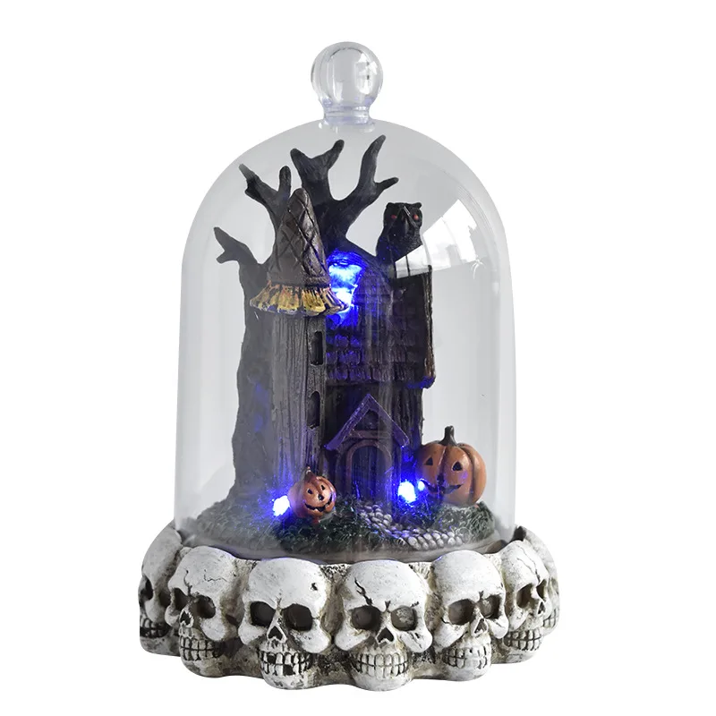 Hot Selling Custom Resin Crafts Figurines Glass Balls For Halloween Holiday Figurine Resin Crafts