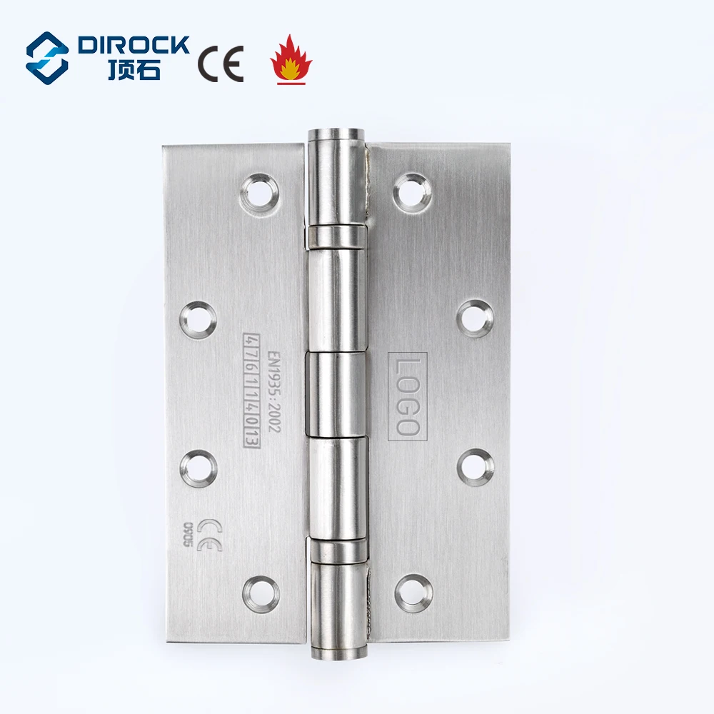 EN1935 CE 5*3.5*3mm hinge door ss 304 fire rated 5 inch ball bearing hinge