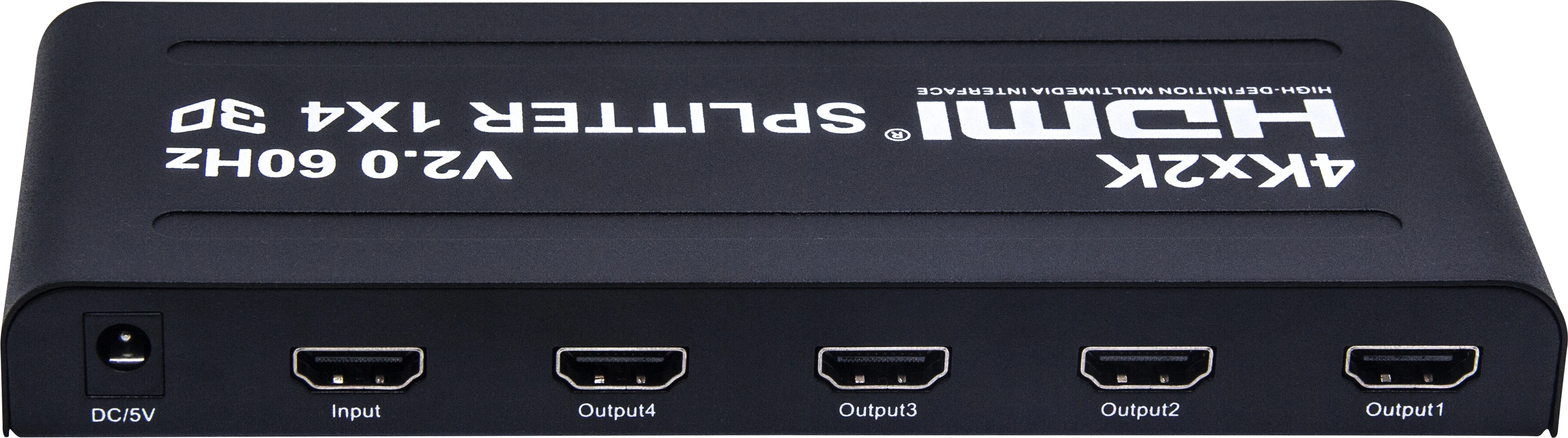 Распределитель HDMI 1X4 V2.0 Аудио Видео сплиттер 1 в 4 выхода 4k 60 Гц