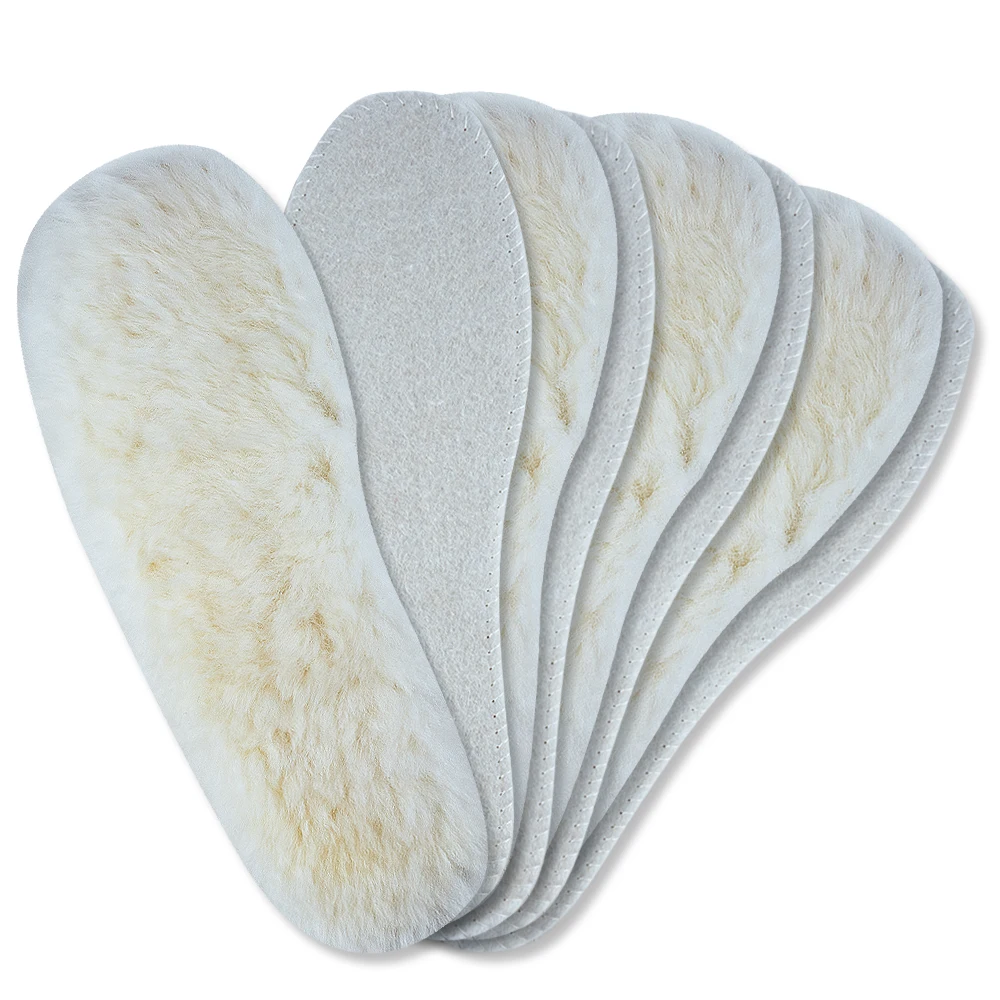 Hot Sale 100% Winter Wool Warm Comfort Foam Felt Genuine Wool Insoles For Shoes