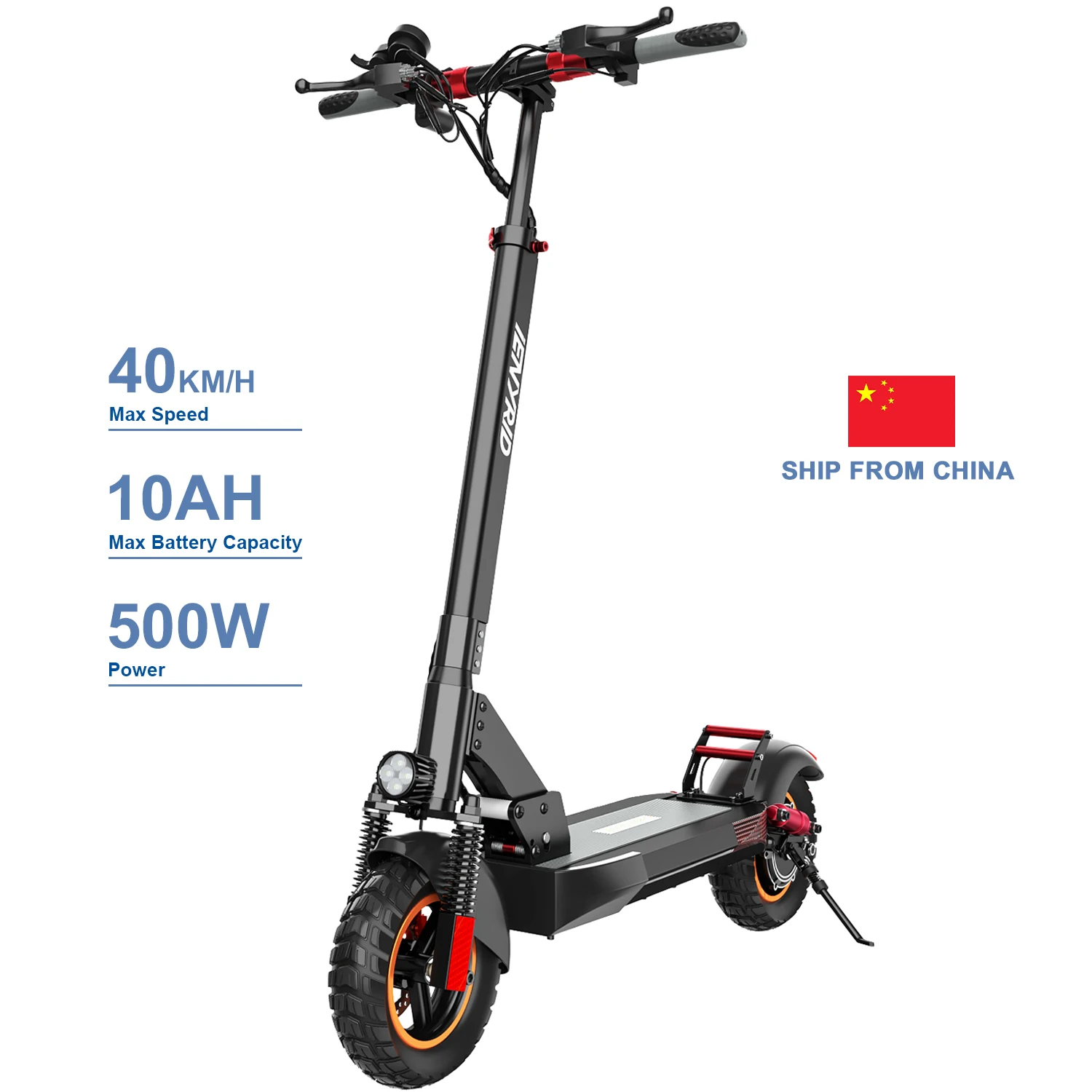 Ship From China IENYRID 500W High Quality Adult Scooter Off Road Wholesale M4 Electric Scooters