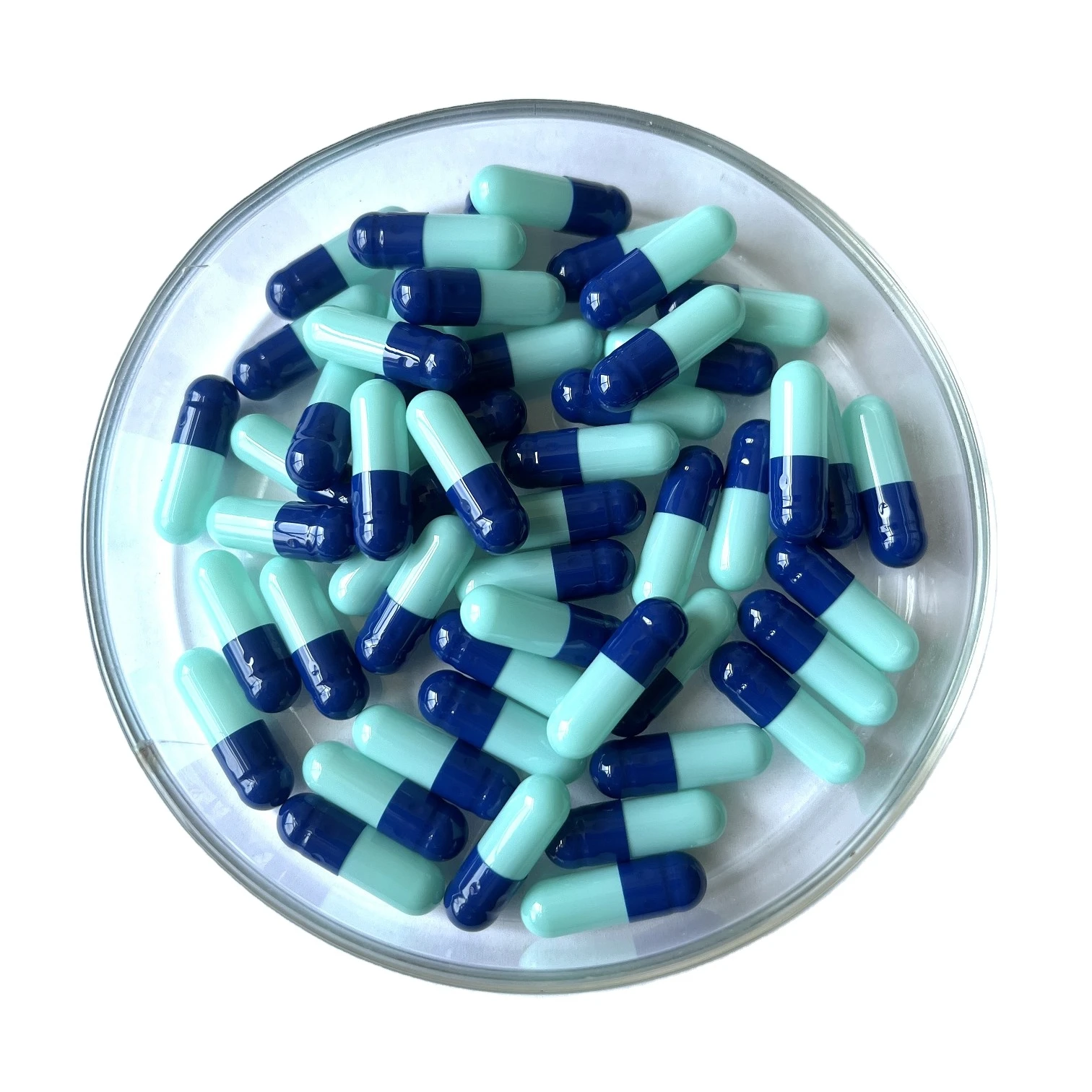 Blue Red Green Grey Black White Various Color In stock  Halal  Empty Gelatin Capsules