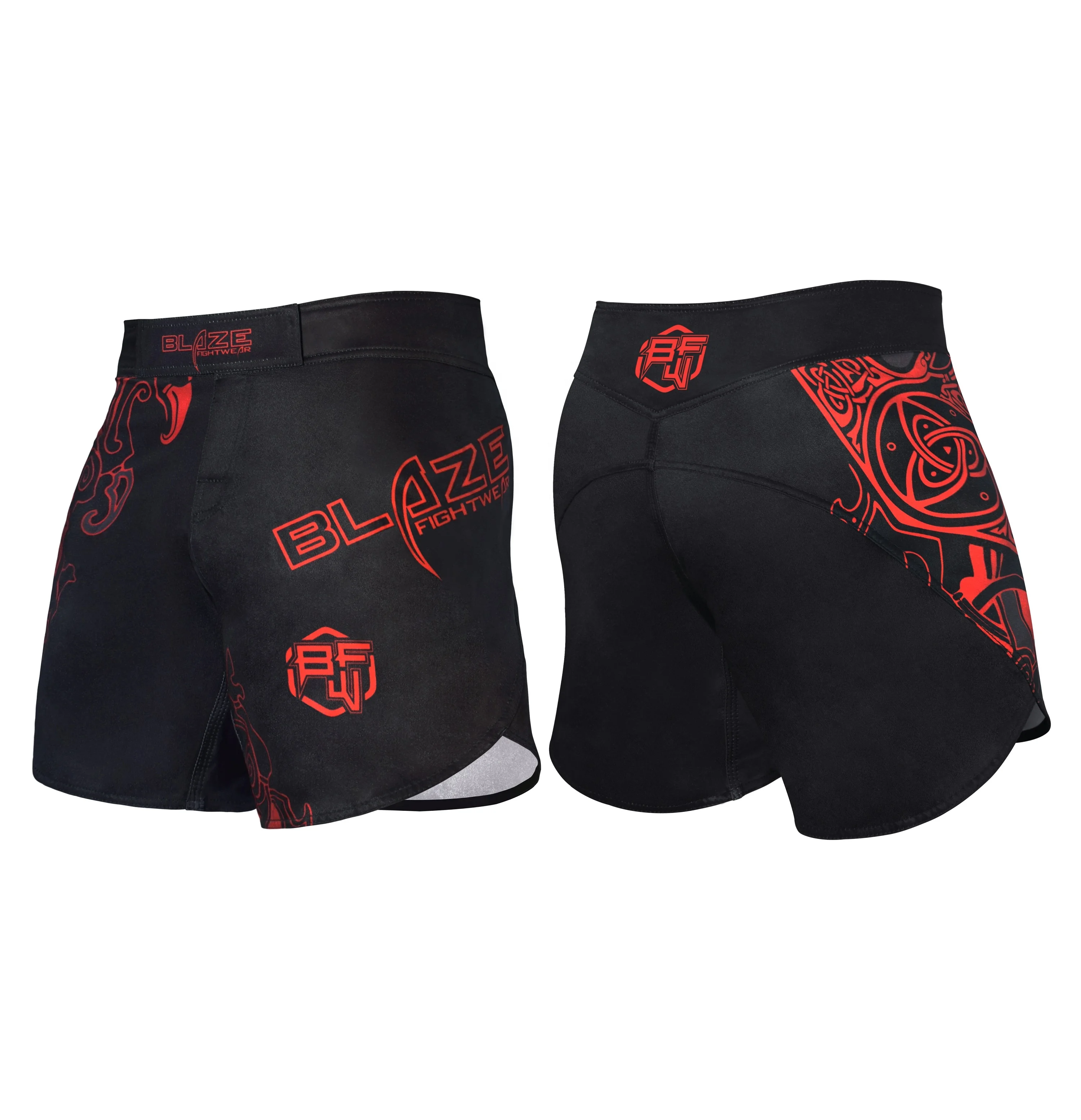 wholesale OEM custom MMA Shorts Training Fight shorts stretch fabric shorts