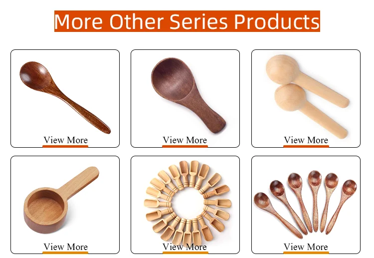 Wooden 2 Inch Dessert Disposable Mini Ice Cream Coffee Tea Spoon