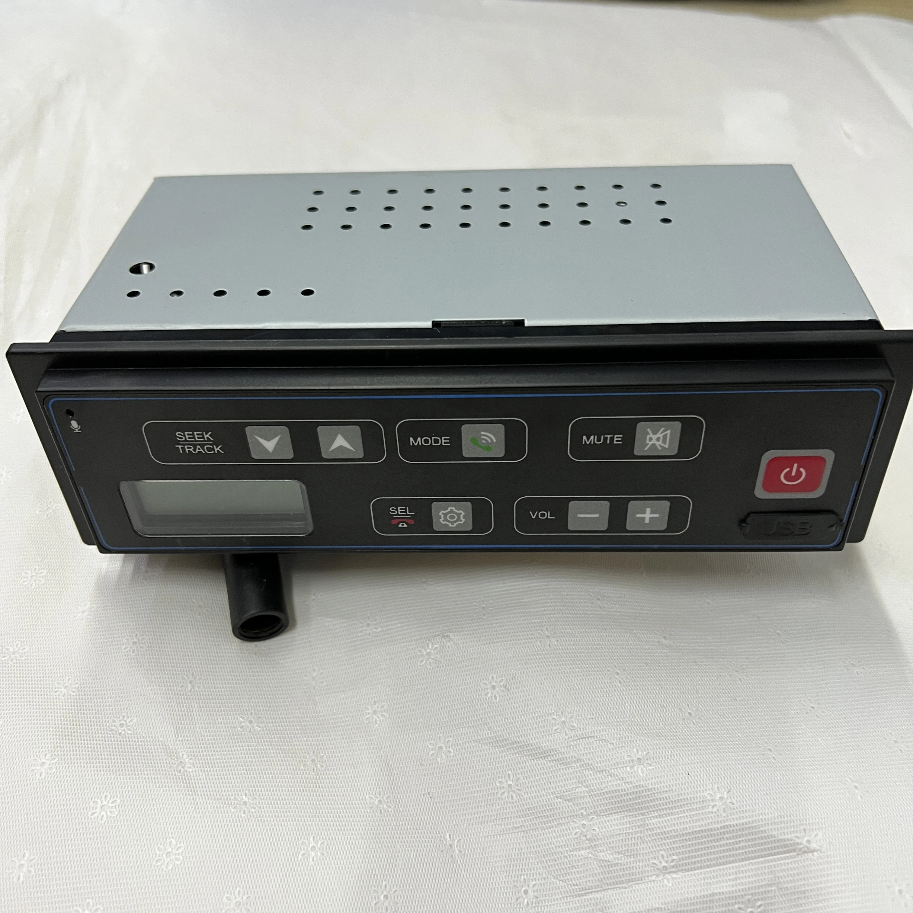 Construction machinery parts PC130-7 Excavator CAB Radio 20Y-06-22730