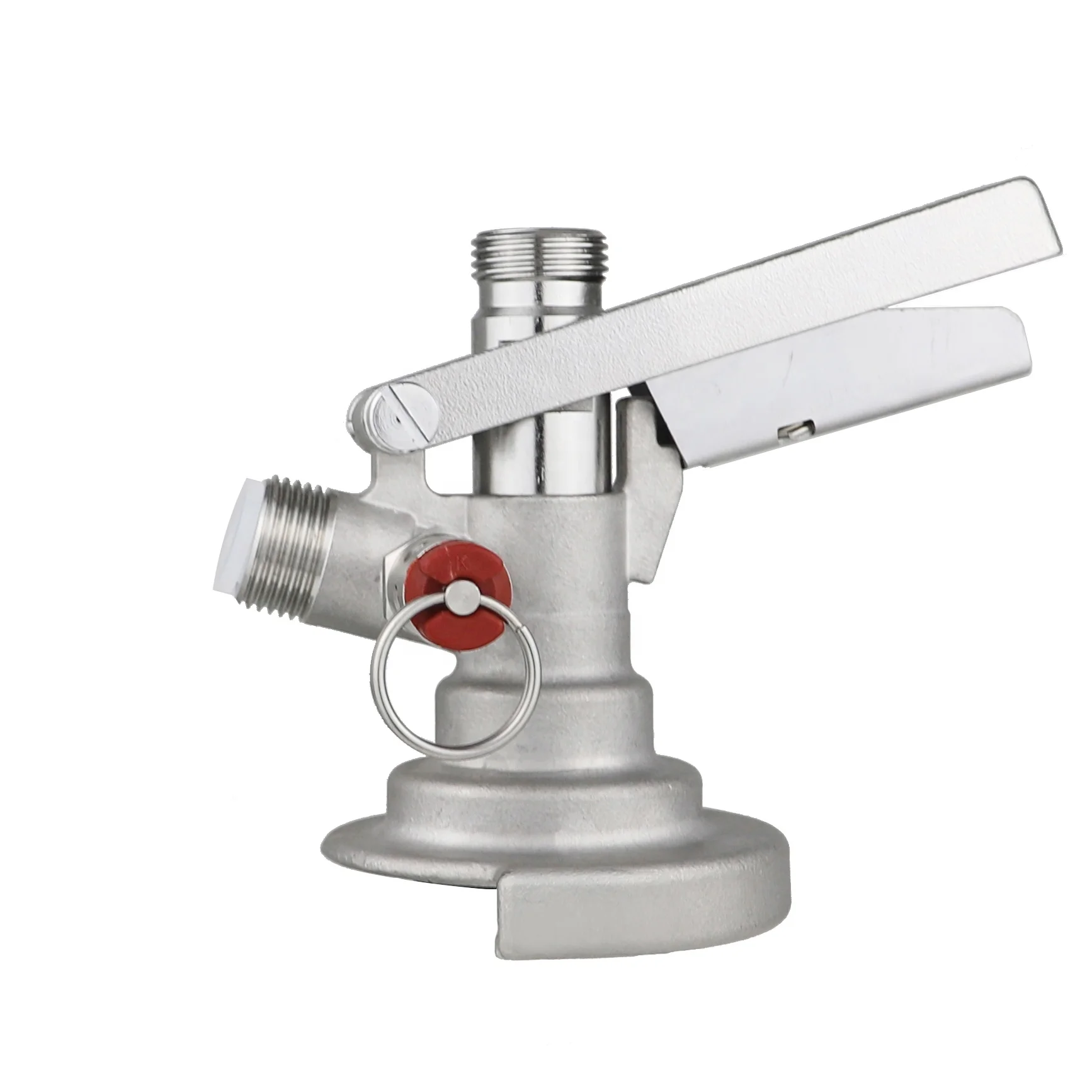 Home Brewing Stainless Steel A Type System Connectors Draft Tap Dispenser Keg Beer Coupler Without relief valve
