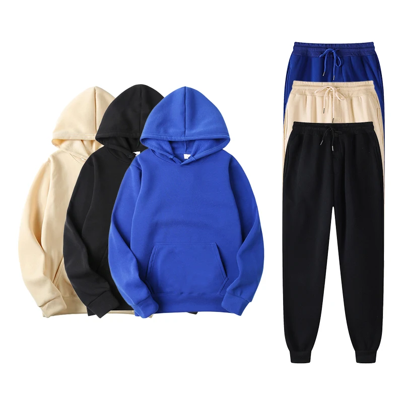 Make Your Design Logo Text Custom Hoodies Sets Men Women Printed Original Design High Quality Gifts Sweatshirts and Sweatpants