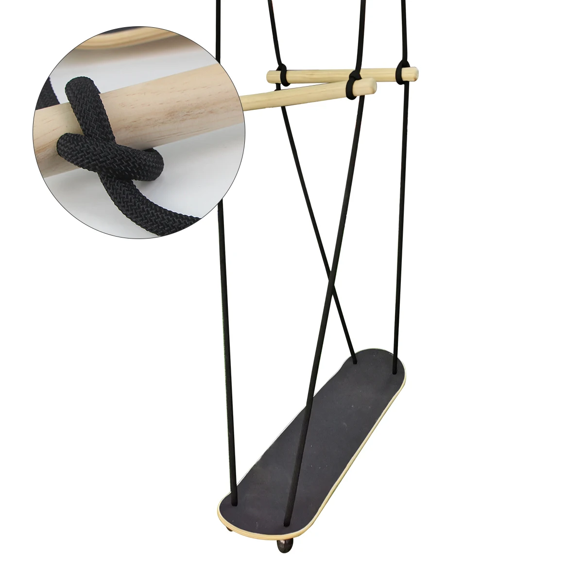 Wooden Standing up Surfing Swing