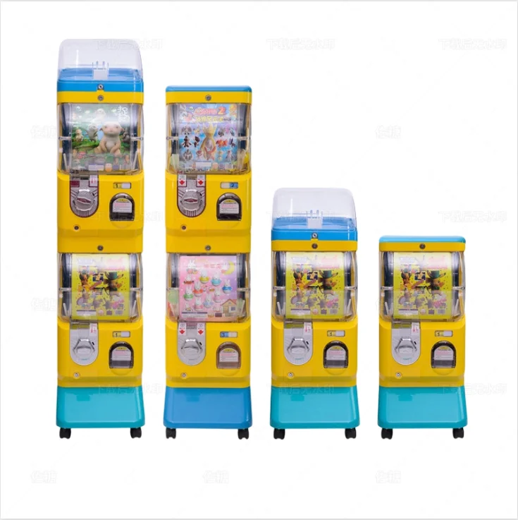 Hot Sale Coin Operated Egg Twister Toy Card Mini Capsule Gashapon Vending Machine Candy Gift Egg Twister Vending Machine