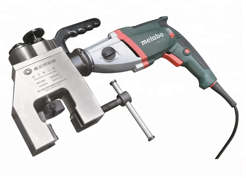 OD Mounted Auto Feed Pipe Beveling Tool For Repair Tool ISO-76C