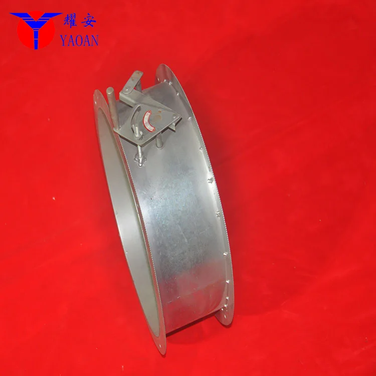 Yaoan Factory customized size  hvac round damper air damper actuator