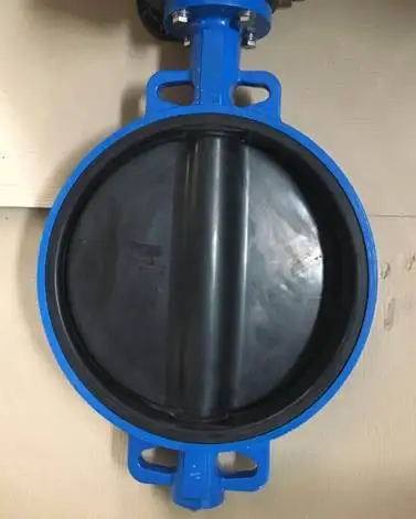 Дисковый затвор DN50-200 PN10 обрезиненный
