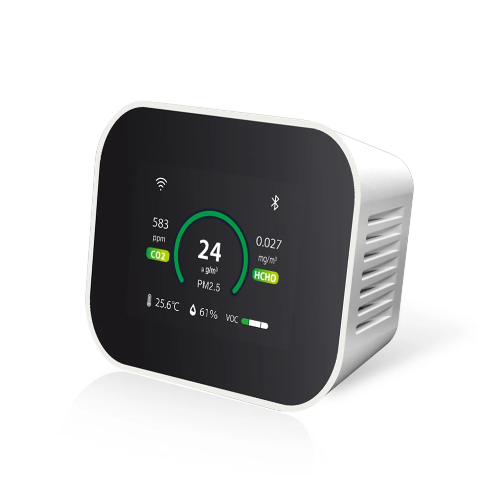 New Product 2023 CO2 Meter PM2.5 Detector Temperature Humidity Co2 Sensor