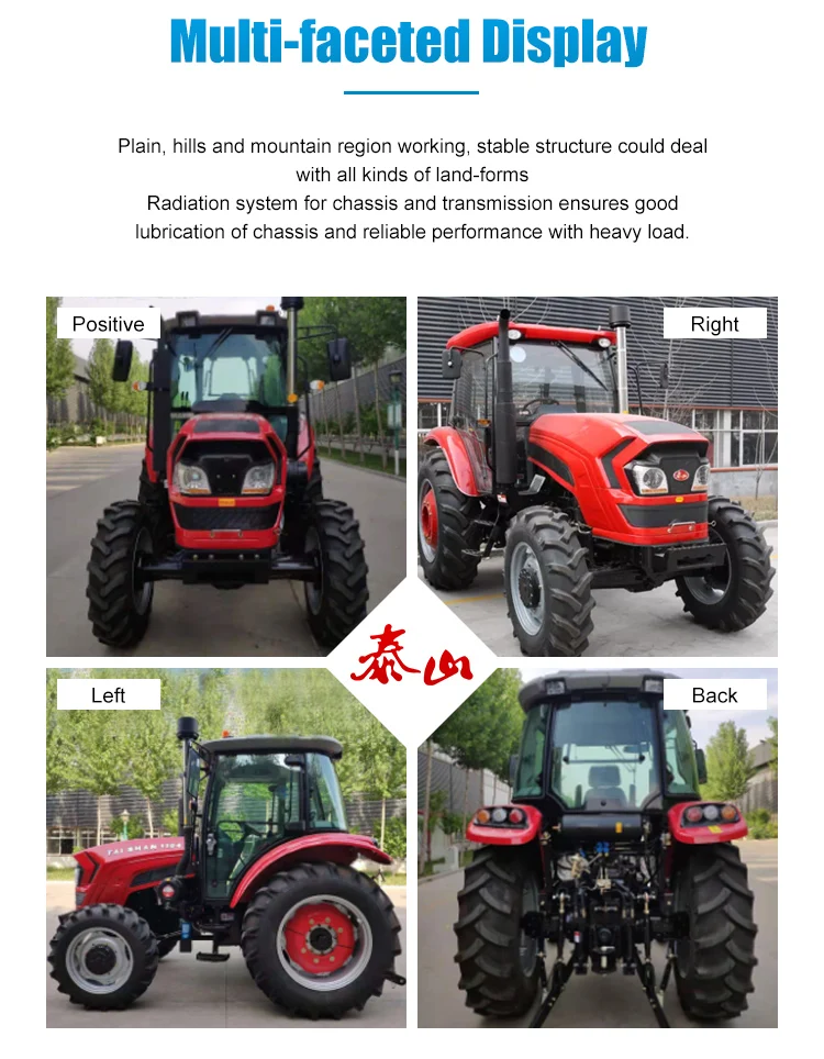 120hp farm tractor mower tractor other agricultural machinery & equipments tractors