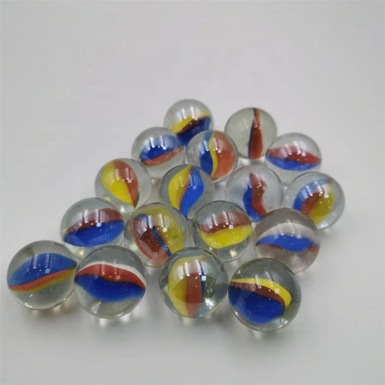 Hot Selling Transparent Exquisite Glass Balls Multi Color Beautiful Glass Balls