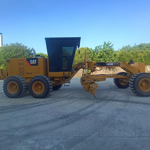 High Quality Used Graders CAT 140H Original Motor Graders Japan Made Equipment Strong Powerful Caterpillar CAT 140H for Sale