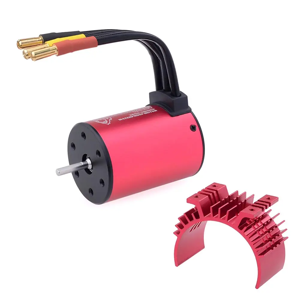 KK Waterproof 3650 dc motor w/60A ESC combo set for 1/10th on road off-road Buggy Truck rc car